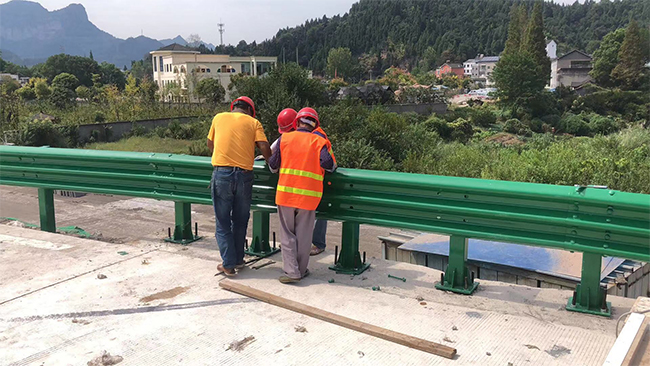 河池高速公路护栏板的维护确保道路安全的关键环节